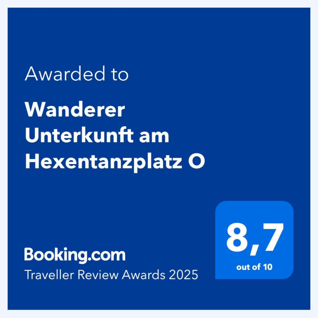 Wanderer Unterkunft Am Hexentanzplatz O Thale Bagian luar foto